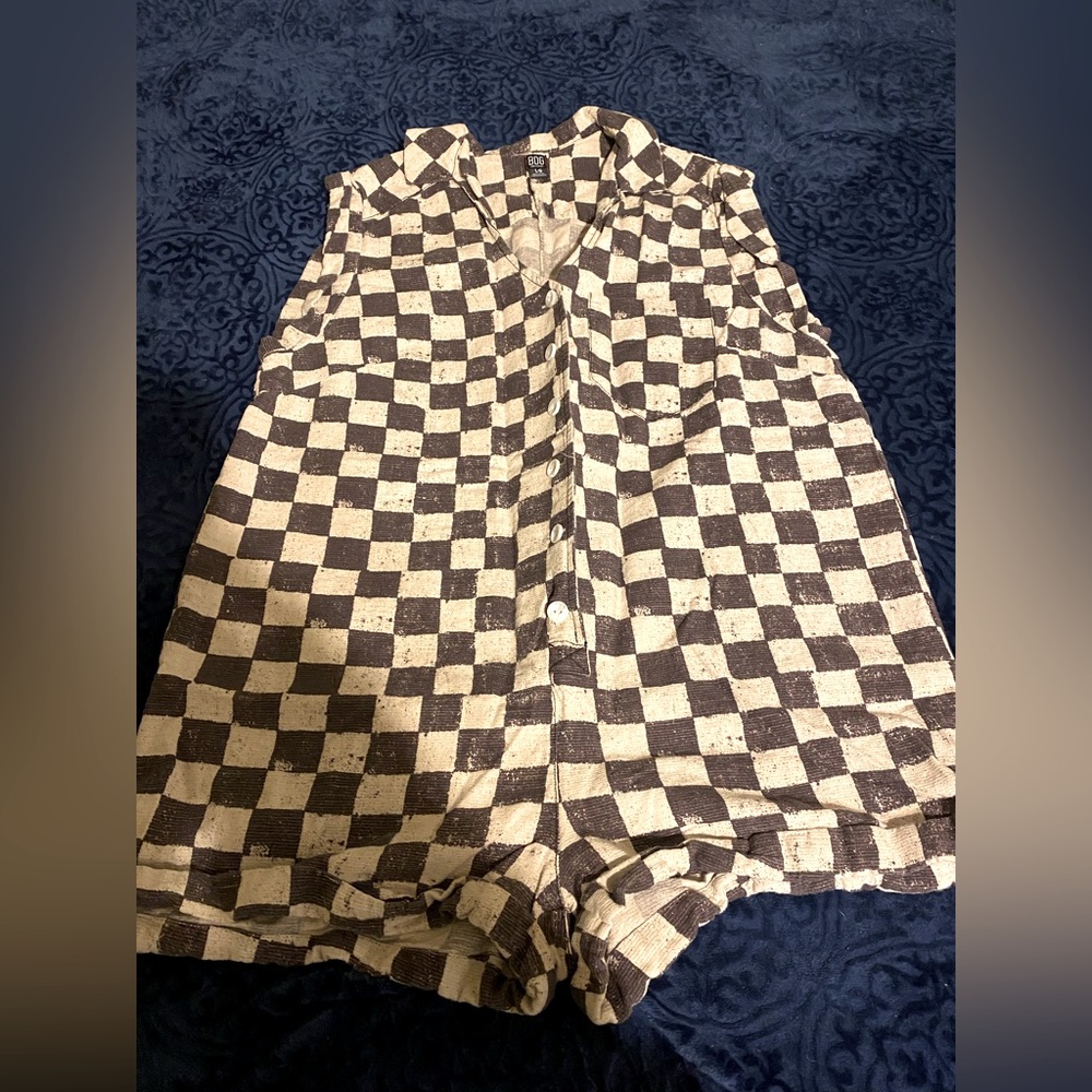 Urban Outfitters checkered jumper